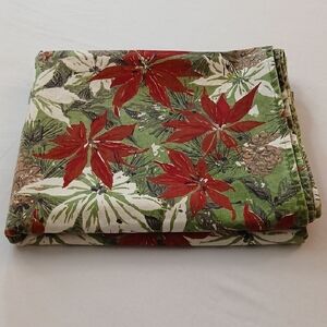 Vintage Holiday Tablecloth